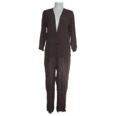 Jumpsuit (Brown, Multicolored) from Ganni Viscose