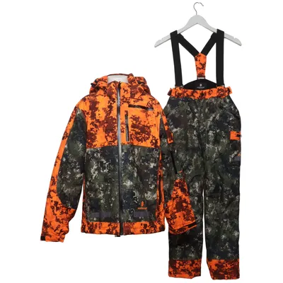 Hunting suit (Orange, Green, Black) from Woodline Polyester