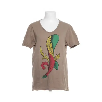 T-shirt (Bruin, Meerkleurig) van Kikc Katoen