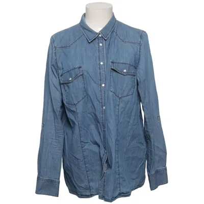Denim blouse (Blauw) van Balsamik Katoen