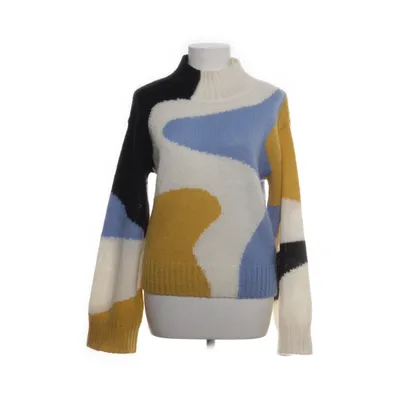Turtleneck (White, Multicolored) from Yessica Premium
