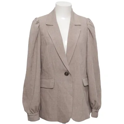 Blazer (Beige) de YAS Élasthane, Polyuréthane, Polyester recyclé