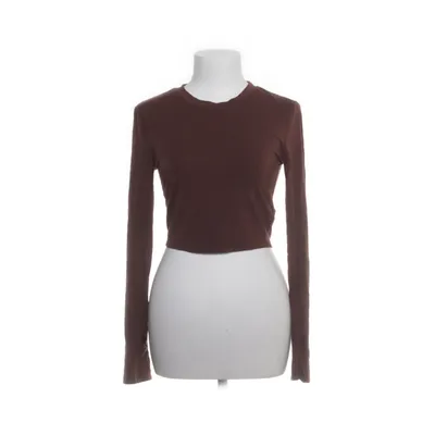 Crop top (Brun) fra Dazy Viscose, Elastan