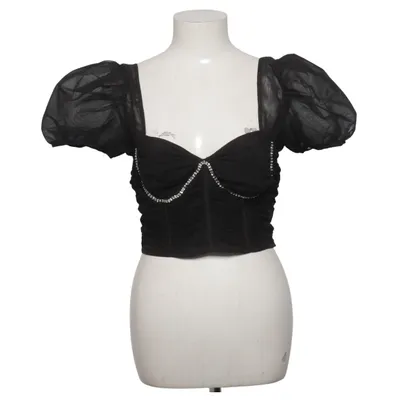 Crop top (Black) from Missguided Elastane, Polyester