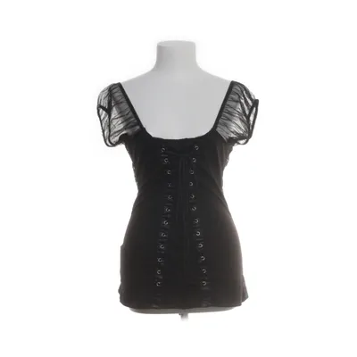 Top (Black, Blue) from Burlesk Polyester, Viscose