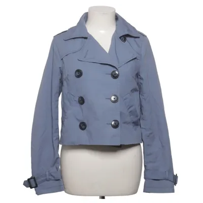 Trench coat (Blue) from Divided by H&M Cotton, Polyester
