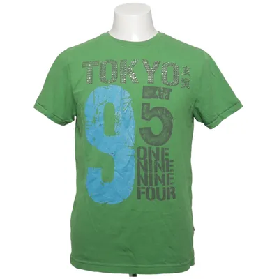 T-shirt (Grön, Flerfärgad) från Sams Bomull