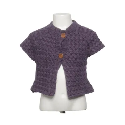Cardigan (Violet) de Holly's Acrylique, Polyamide, Laine