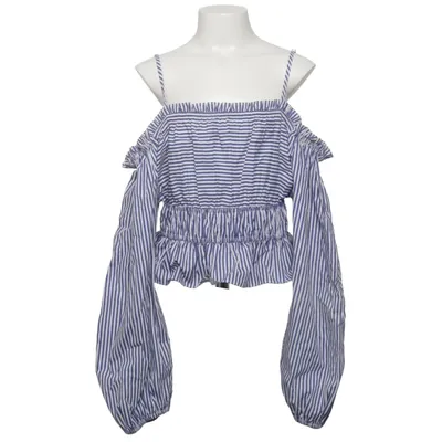Crop top (Bleu, Blanc) de Zara