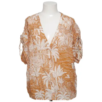 Top (Oranje, Meerkleurig) van Desmond & Dempsey x H&M Modal, Katoen
