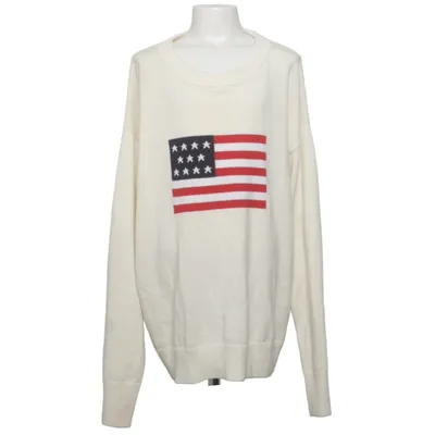 Tröja (Flag Knit Sweater) från Ryvls Akryl, Bomull