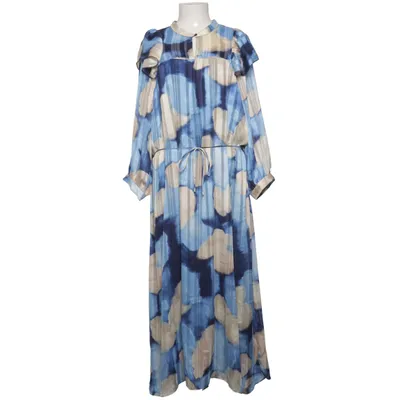 Maxi dress (Blue, Beige, Multicolored) from InWear Recycled polyester