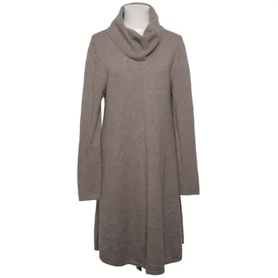 Turtleneck kjole (Brun) fra Repeat Kashmir, Uld