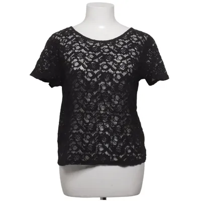 Top (Zwart) van Hema Katoen, Polyester, Viscose
