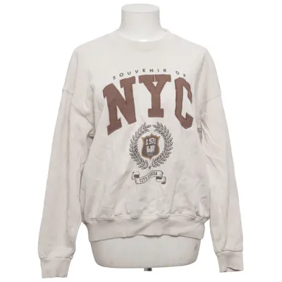 Sweatshirt (Beige, Marron) de Pacific Republic Pull & Bear Coton, Élasthane
