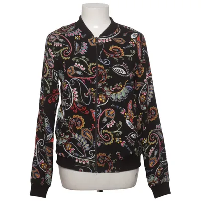 Bomberjakke (Sort, Flerfarvet) fra Cross Jeans Polyester, Viscose