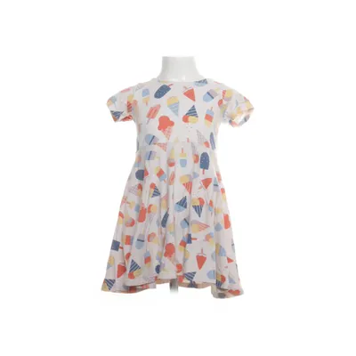 Dress (Beige, Multicolored) from Polarn O. Pyret Organic cotton, Elastane