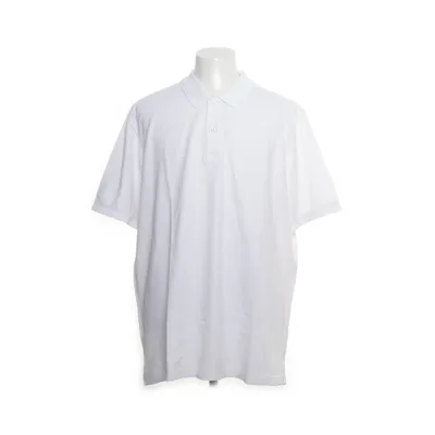 Poloshirt (Wit) van Lands' End Katoen, Elastaan