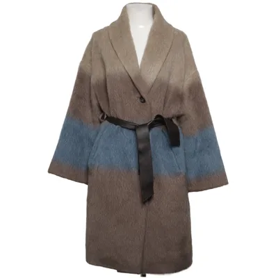 Kappa (Blå, Beige) från Cinzia Rocca Alpackaull, Viskos