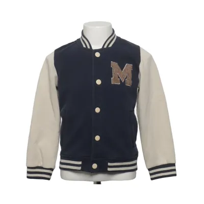 Varsity jacket (Blue, Beige) from Minimarket