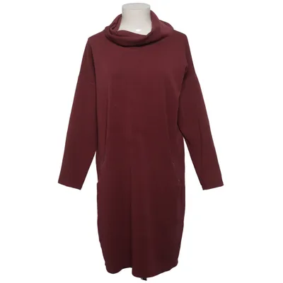 Robe à col roulé (Rouge) de Via Cortesa Coton, Élasthane, Polyester