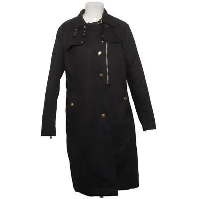 Trenchcoat (Sort) fra Margit Brandt Bomuld, Polyester
