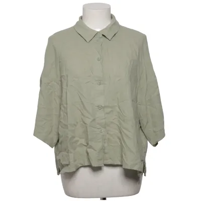 Korte mouwen shirt (Groen) van Vero Moda Linnen, Viscose