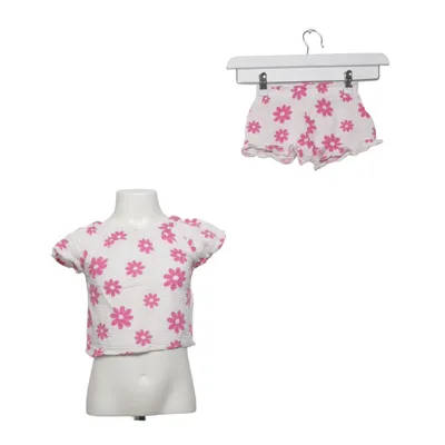 Set (Vit, Rosa) från Btween Bomull