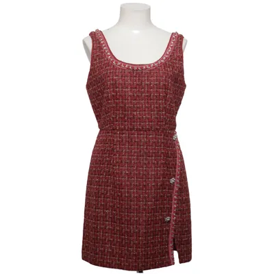 Dress (Red, Multicolored) from MOTF Polyester