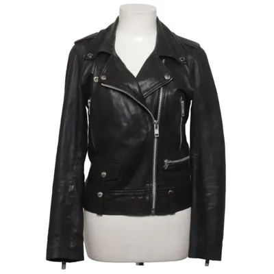 Bikerjacka (Svart) från Munderingskompagniet Skinn