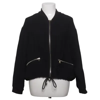 Bomber jacket (Black) from Topshop Cotton, Elastane, Polyamide, Polyester, Viscose