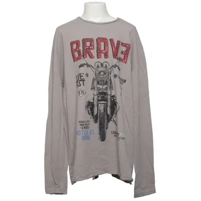 Long sleeve T-shirt (Gray) from Zara Boys Collection Cotton