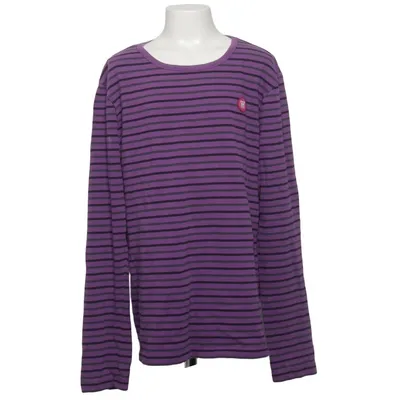 Long sleeve T-shirt (Purple, Black) from Wood Wood Cotton
