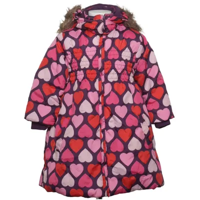 Vinterfrakke (Lilla, Pink, Rød) fra Pretty Sille Polyester