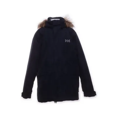 Parka (Blauw) van Helly Hansen Acryl, Imitatiebont, Polyamide, Polyester, Polyurethaan