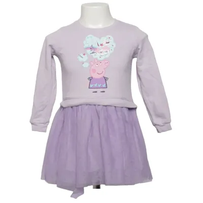 Jurk (Lila) van Peppa Pig Katoen, Gerecycled polyester