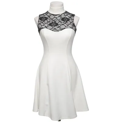 Robe (Blanc, Noir) de Diva Élasthane, Polyester