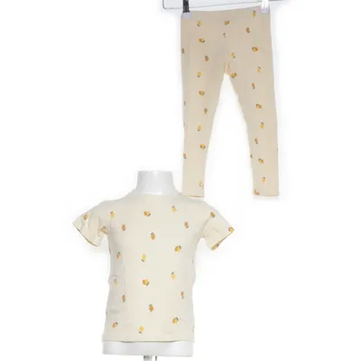 Set (Beige, Meerkleurig) van Lindex Katoen, Elastaan