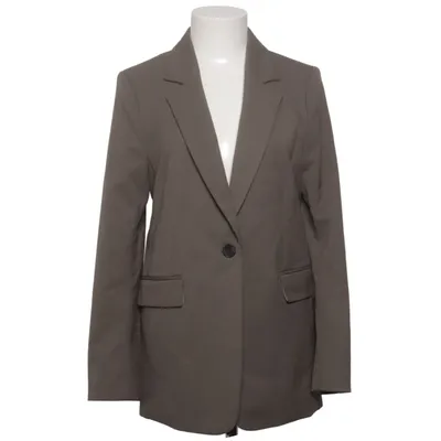 Blazer (Green) from H&M Modern Classic Polyester, Viscose, Elastane