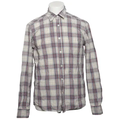 Chemise en flanelle (Blanc, Bleu, Rouge) de L.O.G.G by H&M Coton