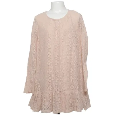Jurk (Roze) van Zara Girls Katoen, Polyamide