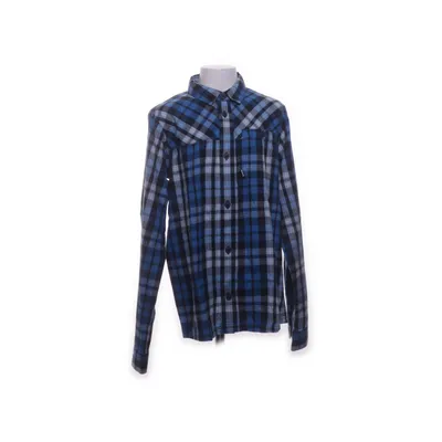 Flanellskjorta (Blå, Svart, Vit) från Bench Bomull