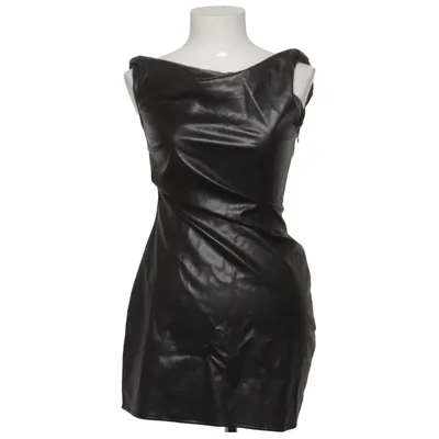 Jurk (Zwart) van Missy Empire Polyester, Polyurethaan