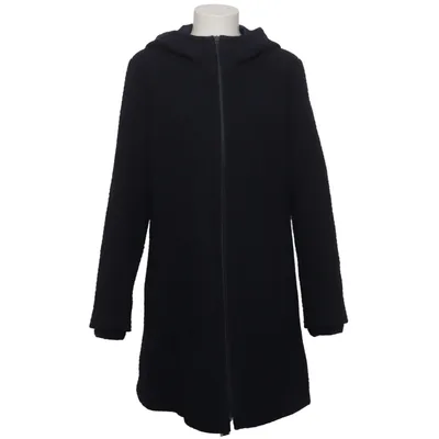 Manteau (Noir) de Voglia Coton, Élasthane, Polyamide, Polyester, Viscose, Laine