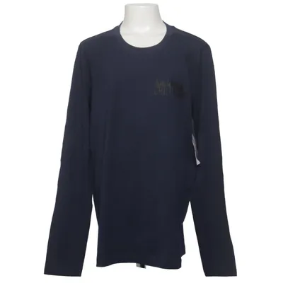 Long sleeve T-shirt (Blue) from D.M.D by Denim Day Cotton
