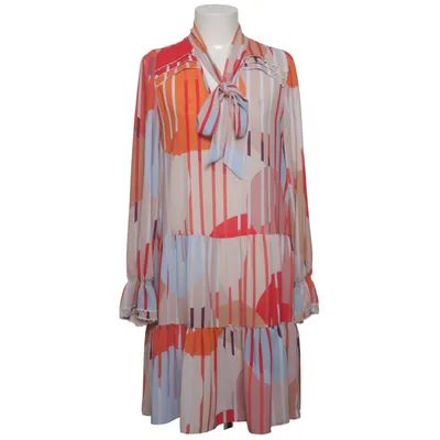Klänning (Röd, Orange, Flerfärgad) från Marc Cain Kupro, Elastan, Polyester