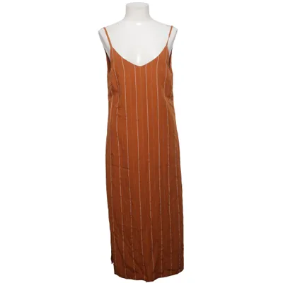 Jurk (Bruin, Wit) van Another Label Linnen, Lyocell, Polyester