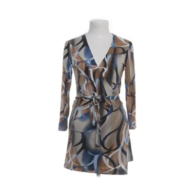 Omlottklänning (Brun, Flerfärgad) från Lingon & Blåbär Elastan, Viskos