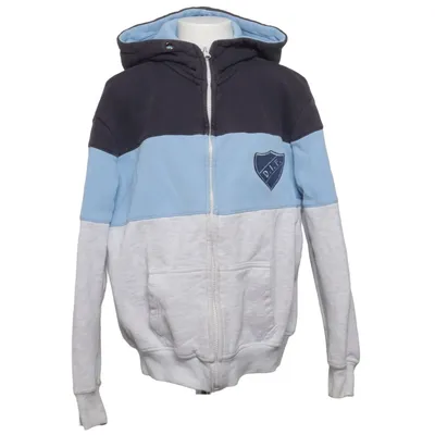Capuchon sweater (Blauw, Grijs, Zwart) van Djurgårdens IF Katoen, Polyester