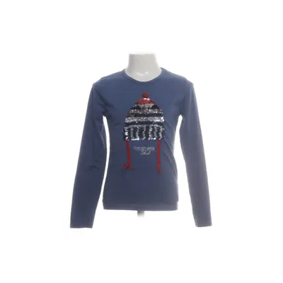 Lange mouwen shirt (Blauw) van Staccato Katoen, Polyester